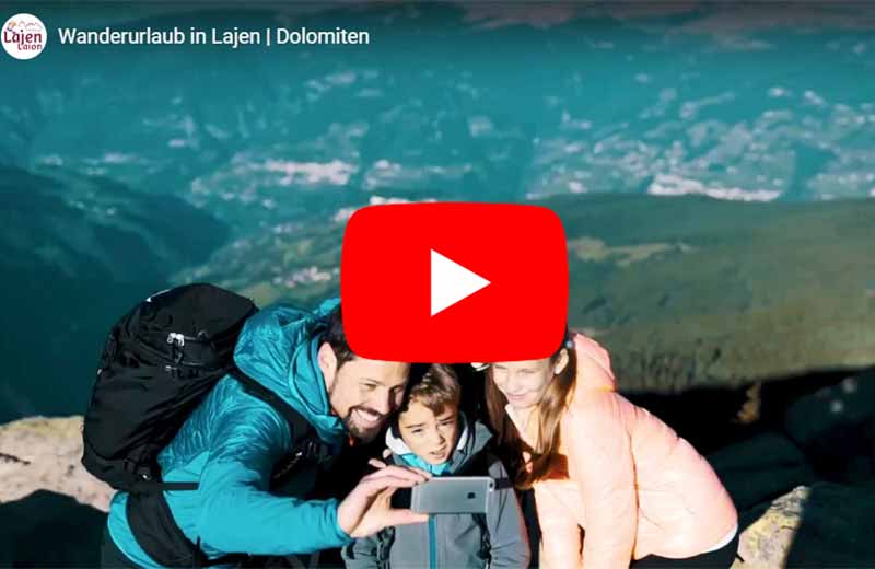 Video - Wandern in Lajen in den Dolomiten